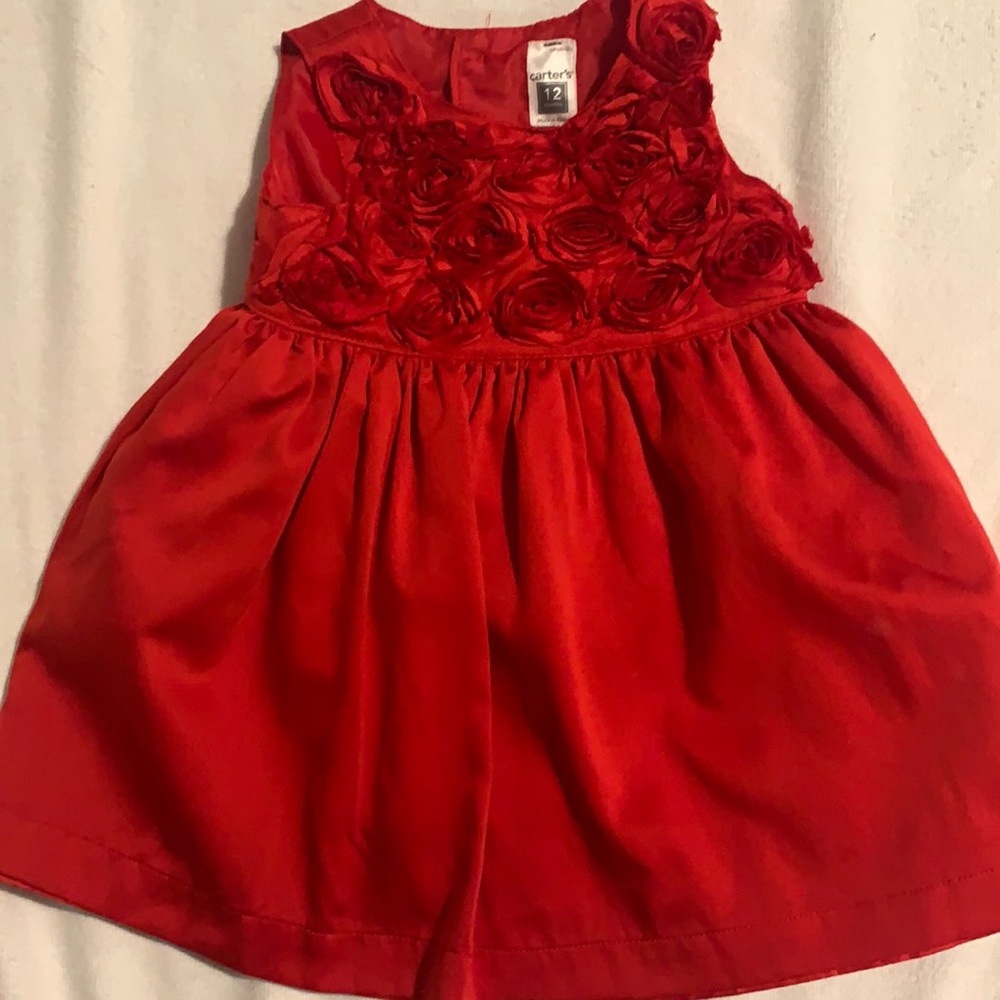 Carter’s Red Flowery Dress